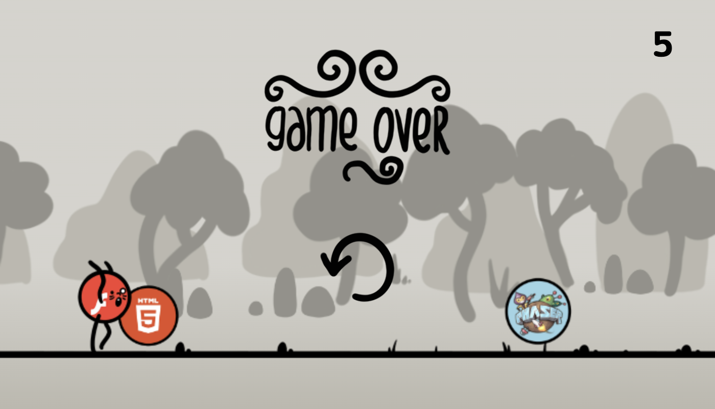 Game Over Screen